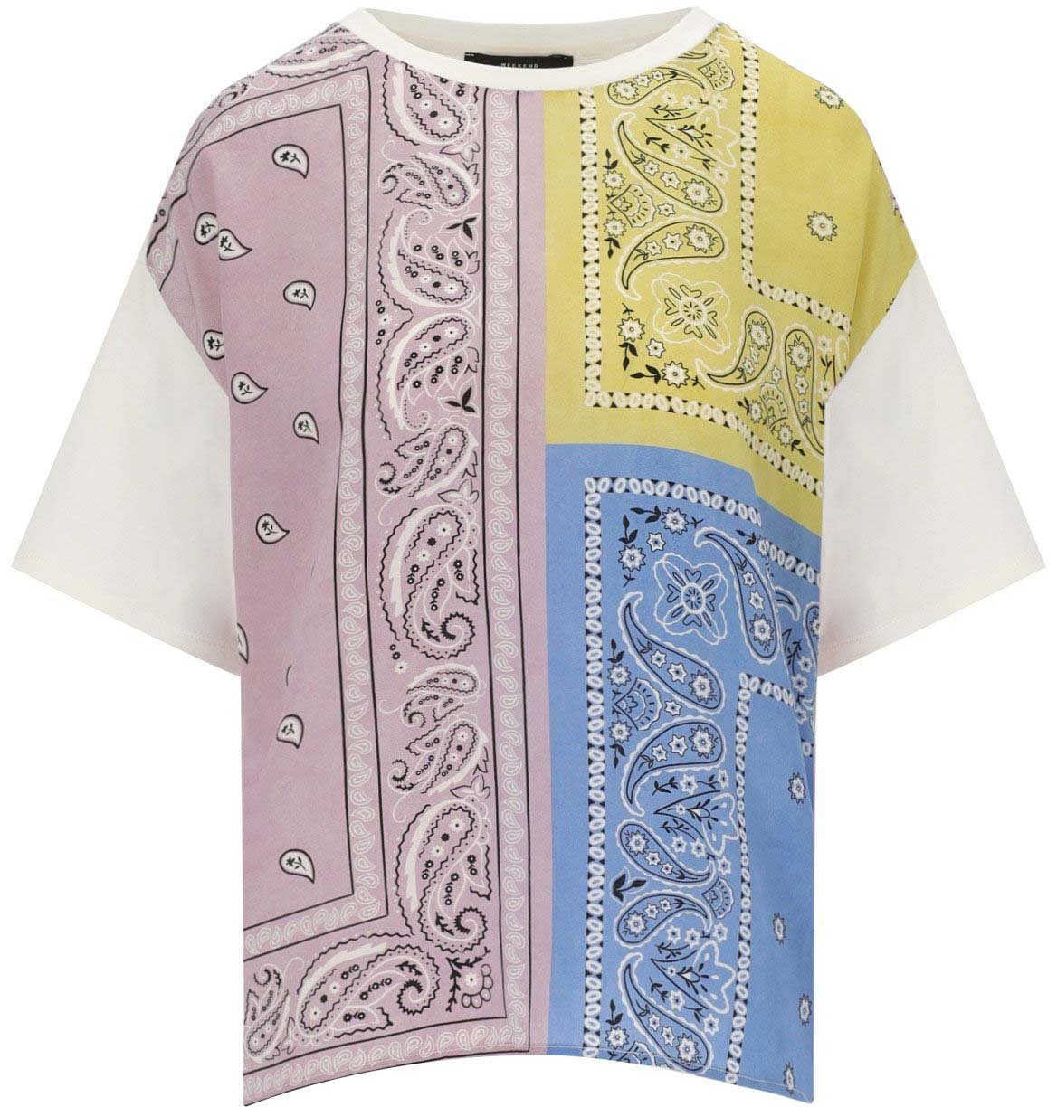 MAX MARA WEEKEND PAMPAS T-SHIRT Wit
