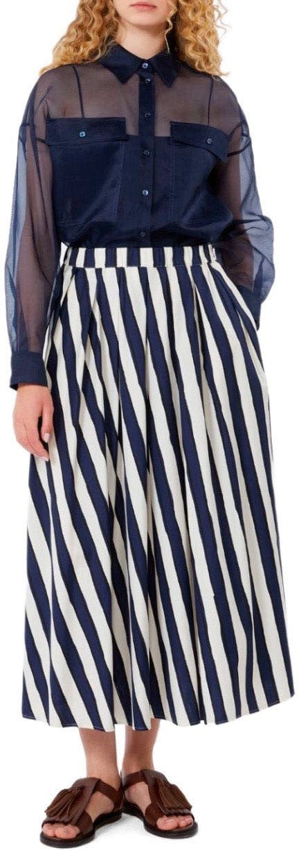 MAX MARA WEEKEND COLOMBA SHIRT Blauw