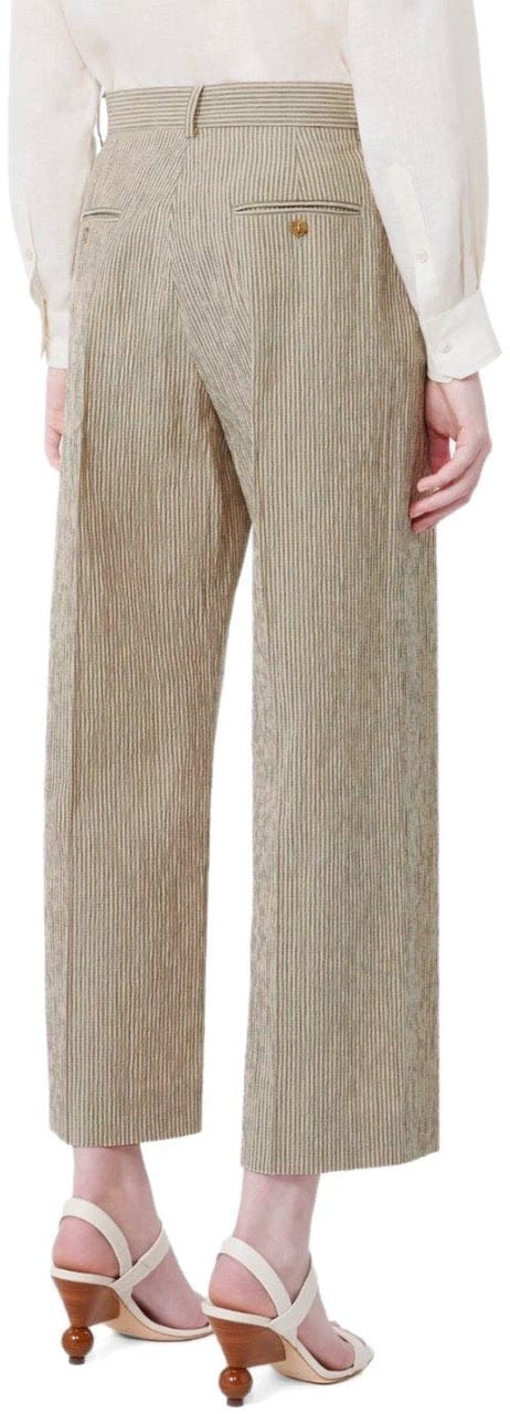MAX MARA WEEKEND MARINA PANTS Beige