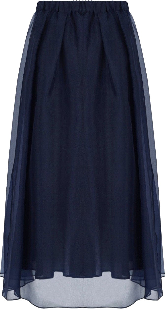 MAX MARA WEEKEND VISINO SKIRT Blauw