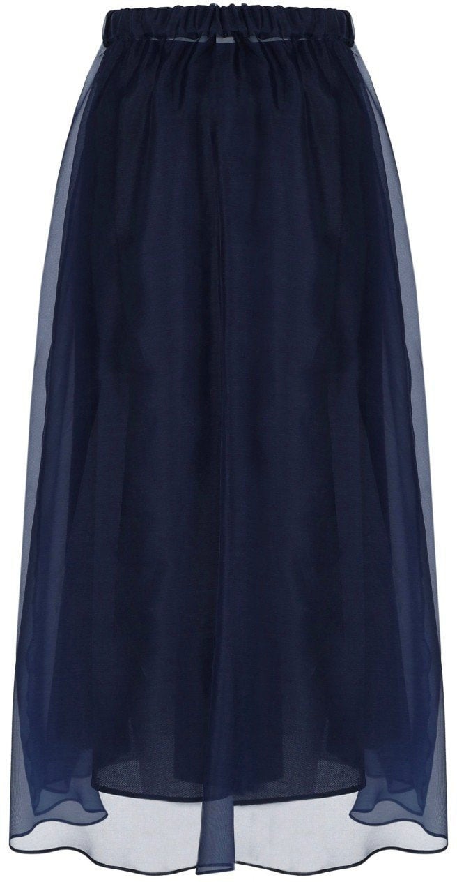 MAX MARA WEEKEND VISINO SKIRT Blauw