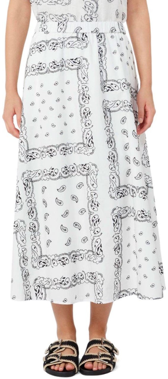 MAX MARA WEEKEND CARAVAN SKIRT Wit