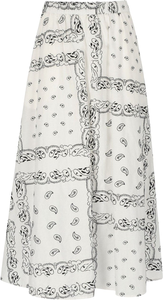 MAX MARA WEEKEND CARAVAN SKIRT Wit