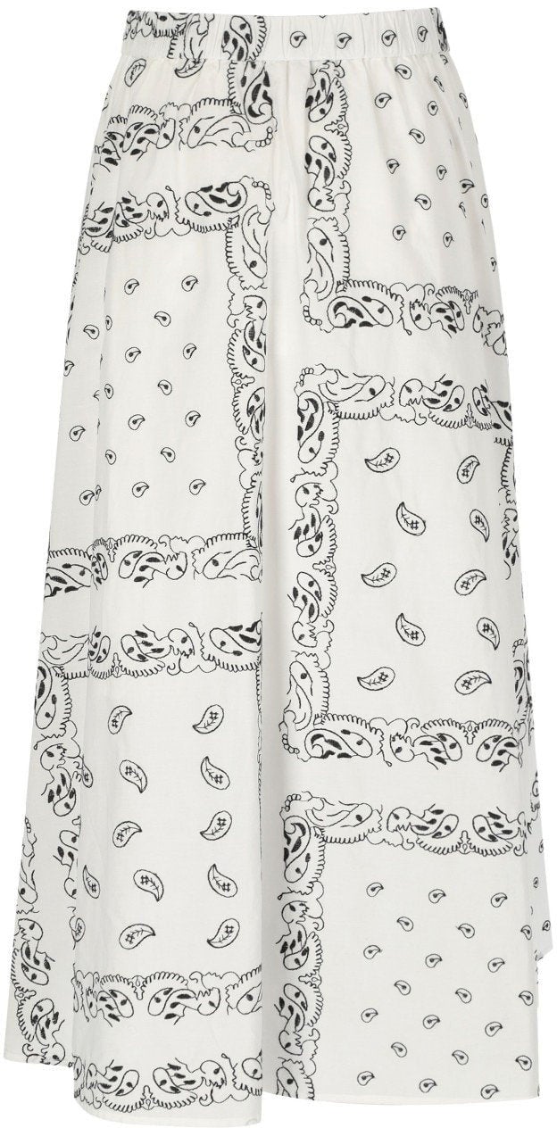 MAX MARA WEEKEND CARAVAN SKIRT Wit