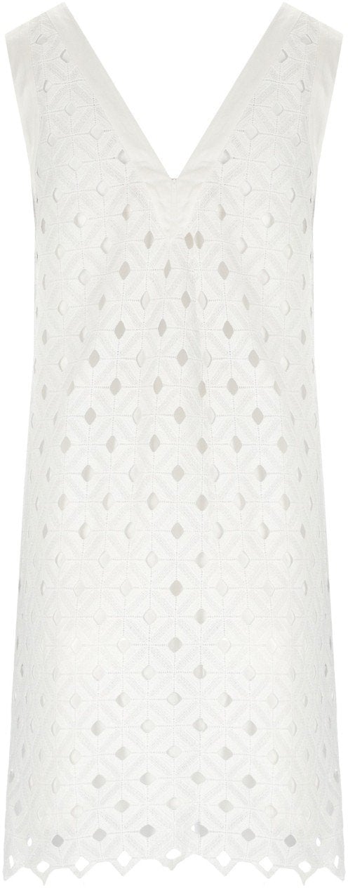 Max Mara MAX MARA BEACHWEAR PESI DRESS Wit