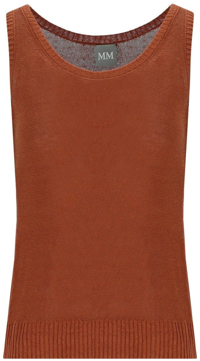 Max Mara MM MAX MARA BRAVA RUST RED TOP Oranje