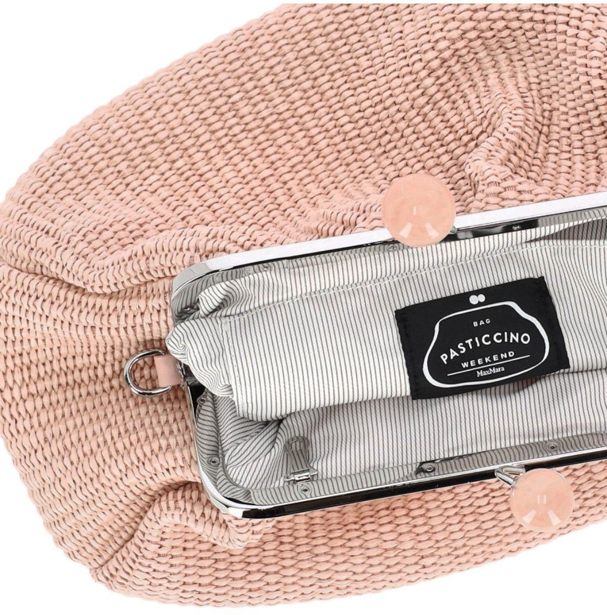 Max Mara MAX MARA WEEKEND PASTICCINO FORTUNA MEDIUM CLUTCH Roze