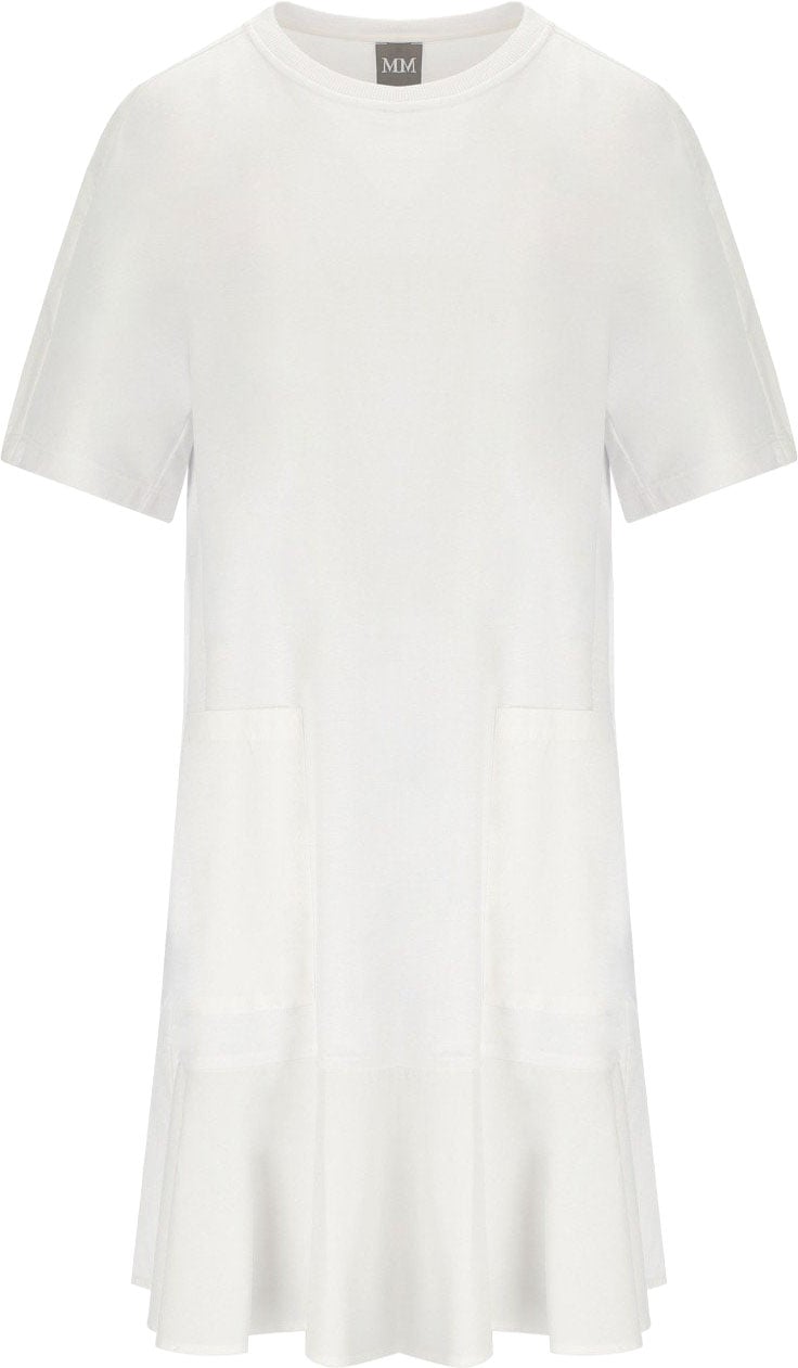Max Mara MM MAX MARA ONORE DRESS Wit