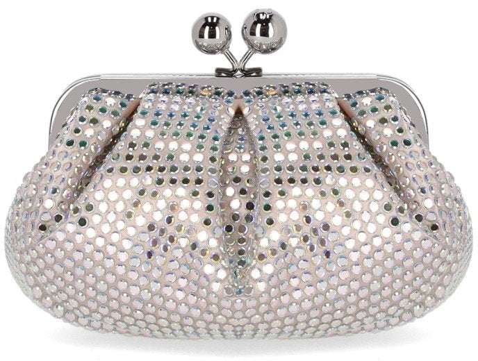 MAX MARA WEEKEND PASTICCINO ALAMA SMALL CLUTCH Zilver