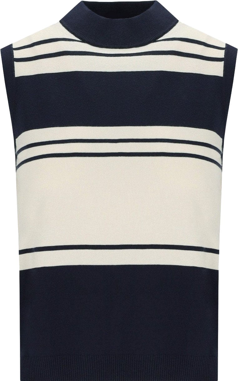 MAX MARA WEEKEND NAZIONE WHITE TOP Blauw