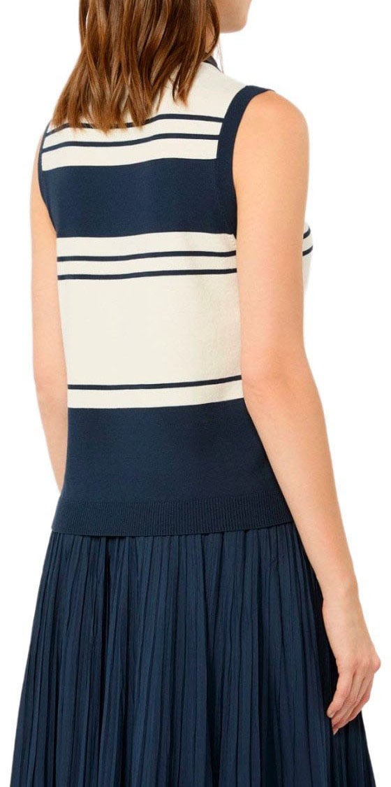 MAX MARA WEEKEND NAZIONE WHITE TOP Blauw