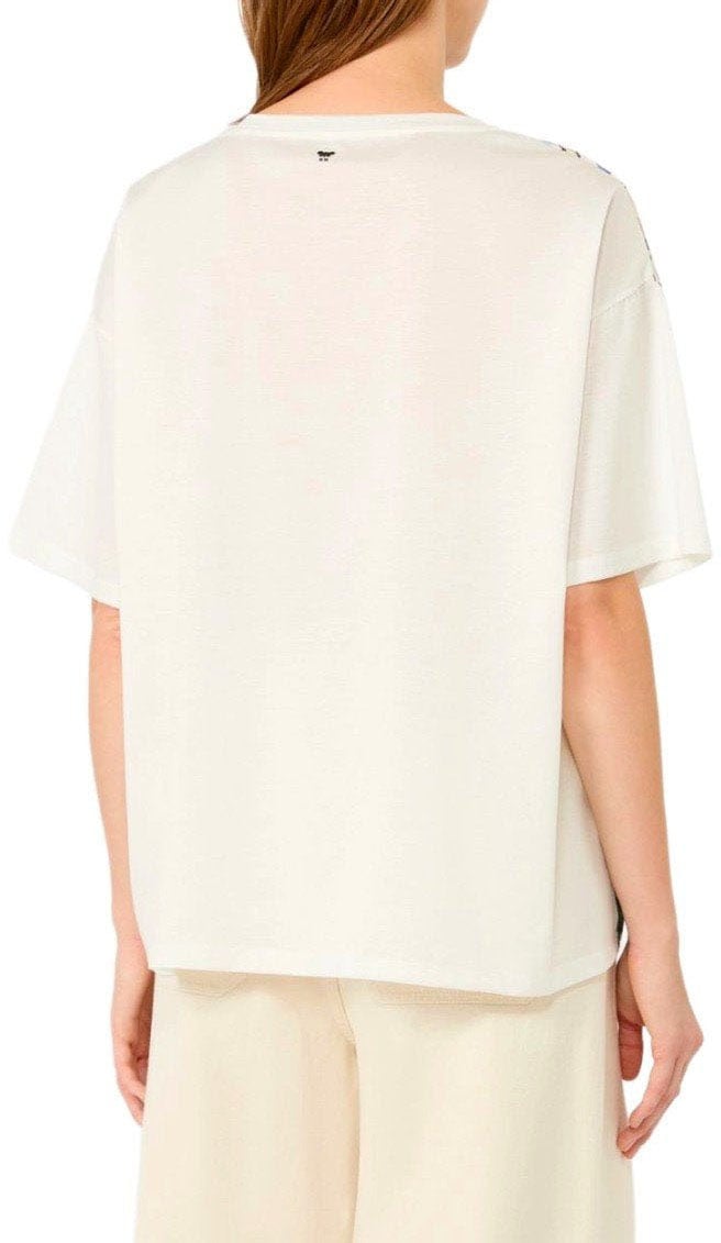 MAX MARA WEEKEND TERZO LIGHT BLUE T-SHIRT Lichtblauw