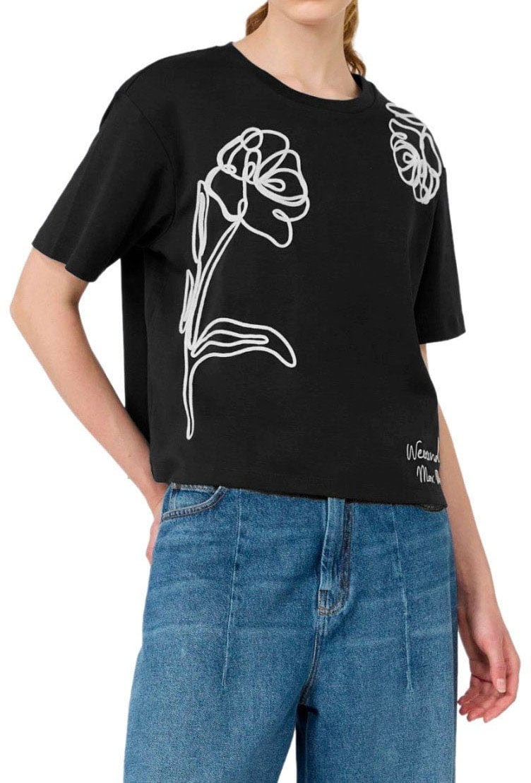 MAX MARA WEEKEND SALA T-SHIRT Zwart