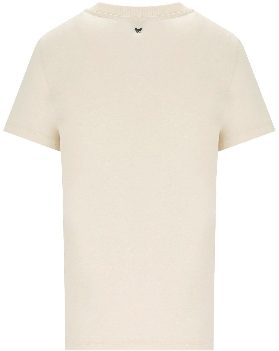 MAX MARA WEEKEND EDISON ECRU T-SHIRT Wit