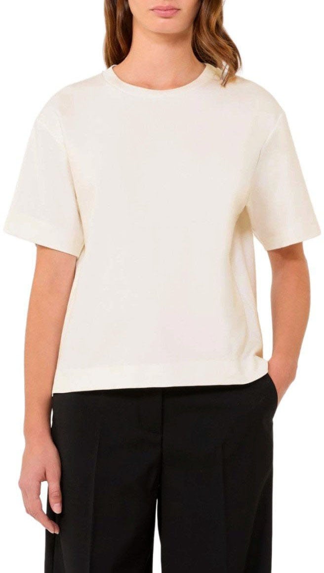 Max Mara T-SHIRT MULTID ECRU MAX MARA WEEKEND Wit