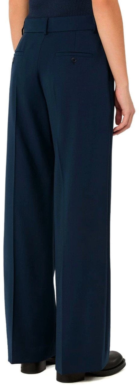 MAX MARA WEEKEND VISIVO TROUSERS Blauw