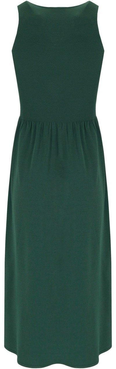 MAX MARA WEEKEND CALIBRI KNITTED DRESS Groen