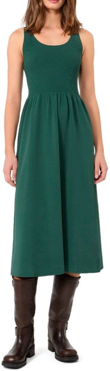 MAX MARA WEEKEND CALIBRI KNITTED DRESS Groen