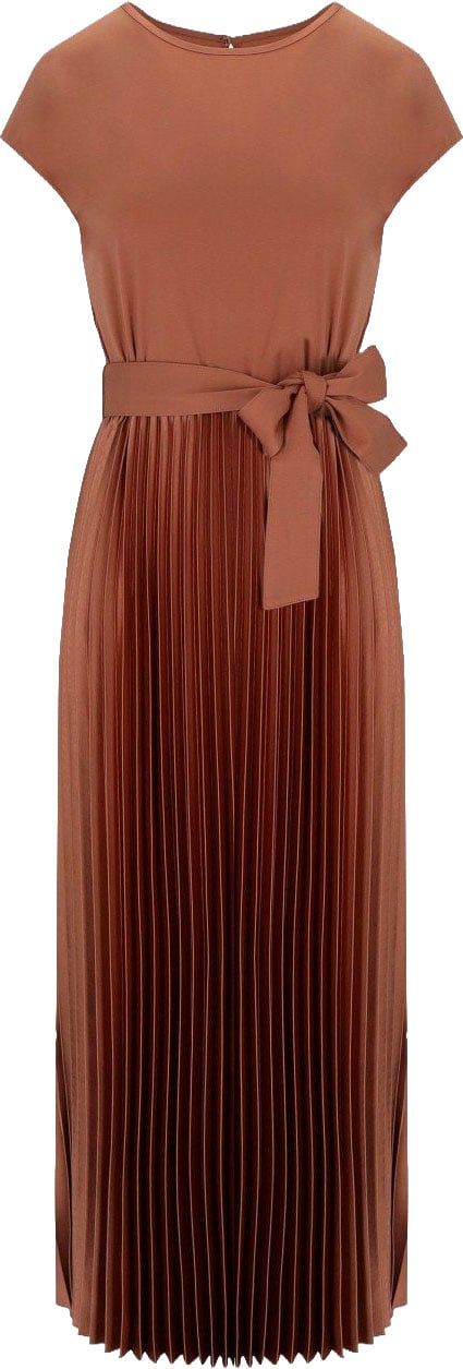 MAX MARA WEEKEND GELA ANTIQUE DRESS Roze
