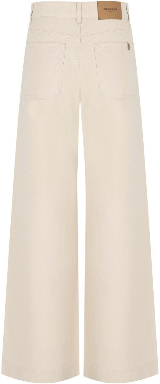 MAX MARA WEEKEND CANNETI ECRU JEANS Wit