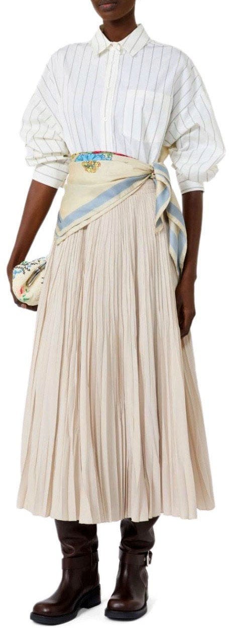 MAX MARA WEEKEND FOGGIA SKIRT Beige