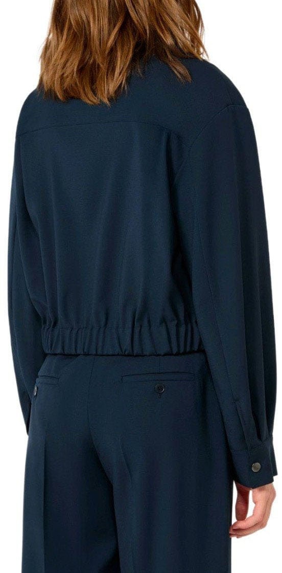 MAX MARA WEEKEND DECANO SHIRT JACKET Blauw