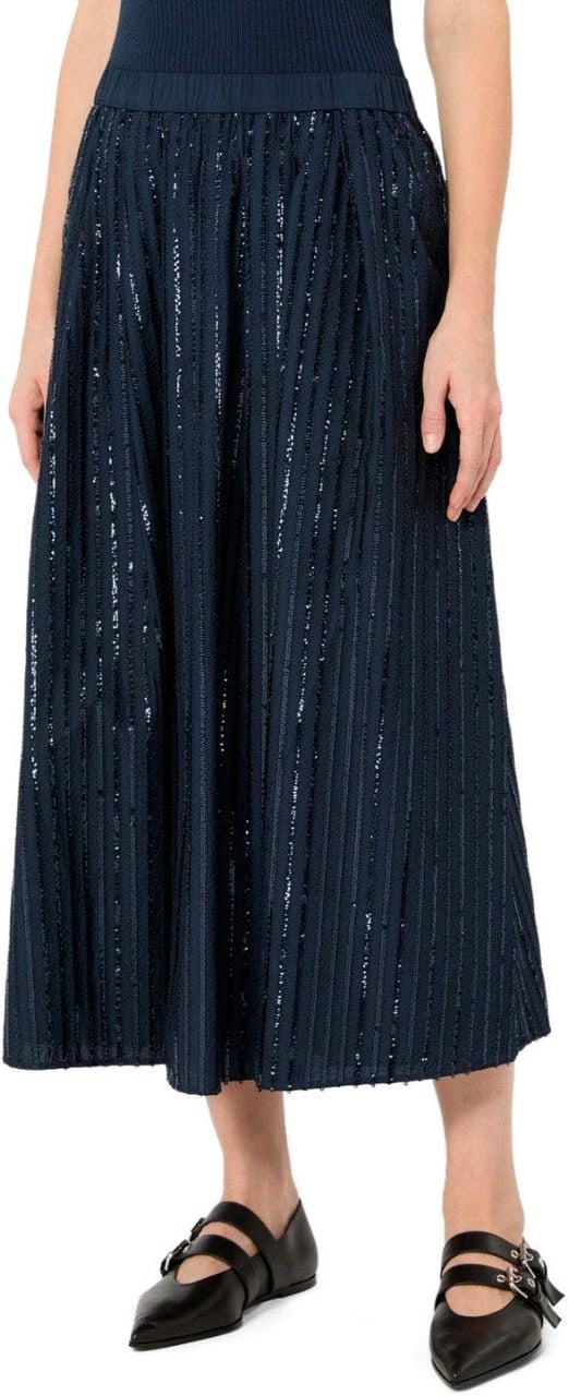 MAX MARA WEEKEND FIORDI SKIRT Blauw