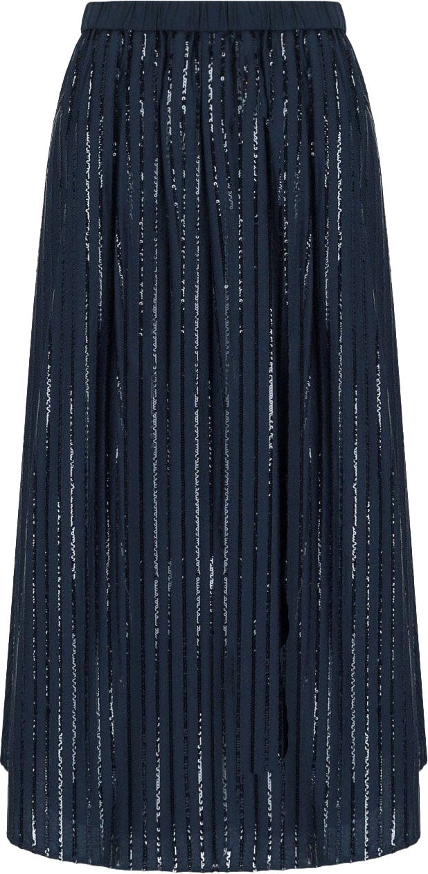 MAX MARA WEEKEND FIORDI SKIRT Blauw