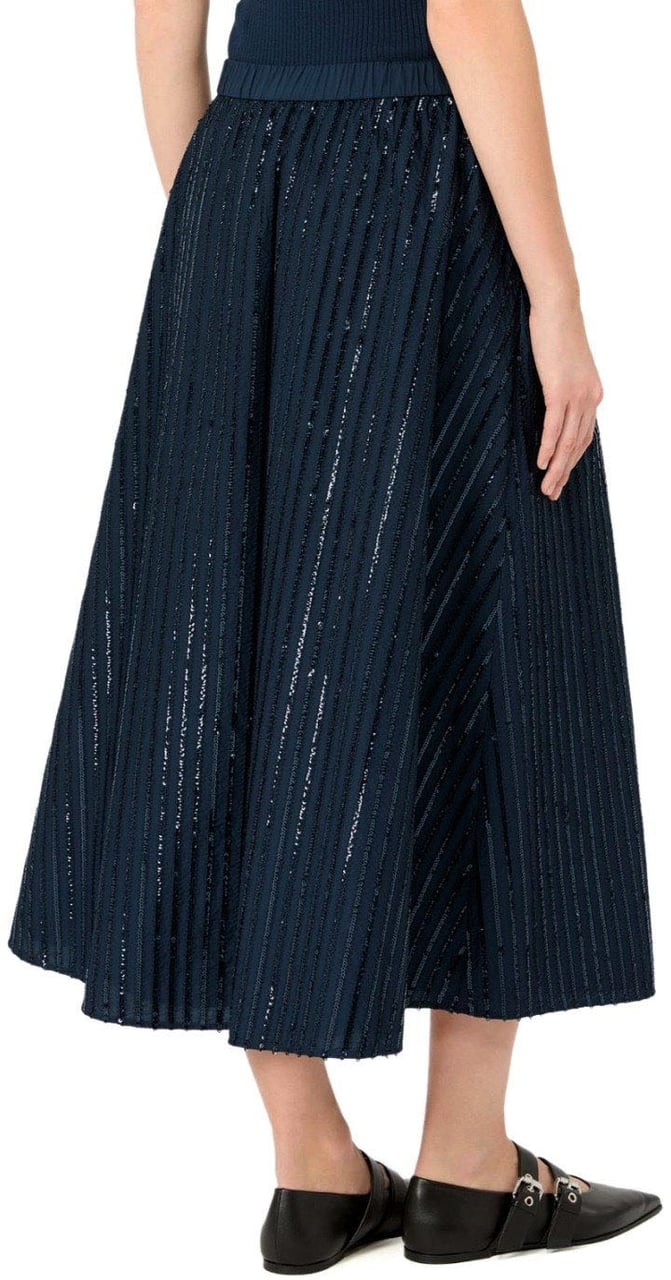 MAX MARA WEEKEND FIORDI SKIRT Blauw
