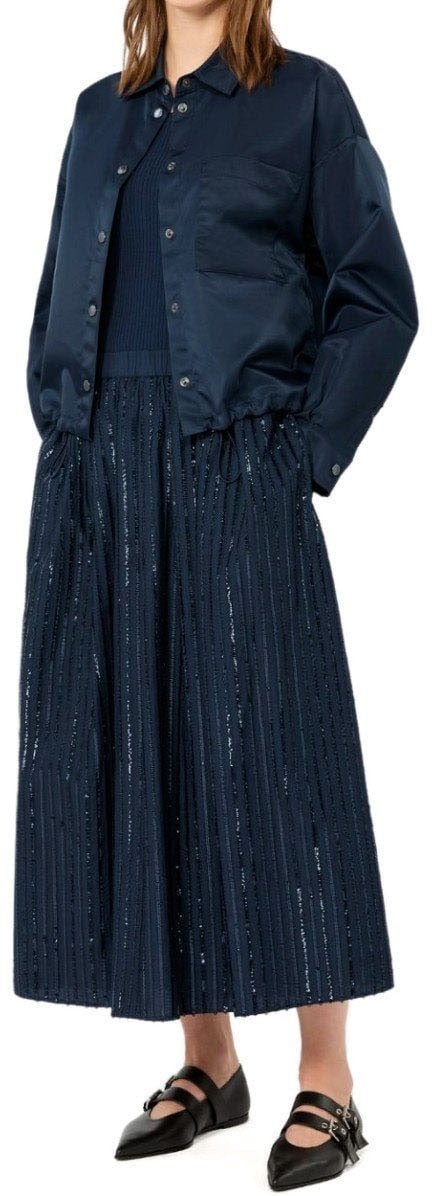 MAX MARA WEEKEND FIORDI SKIRT Blauw