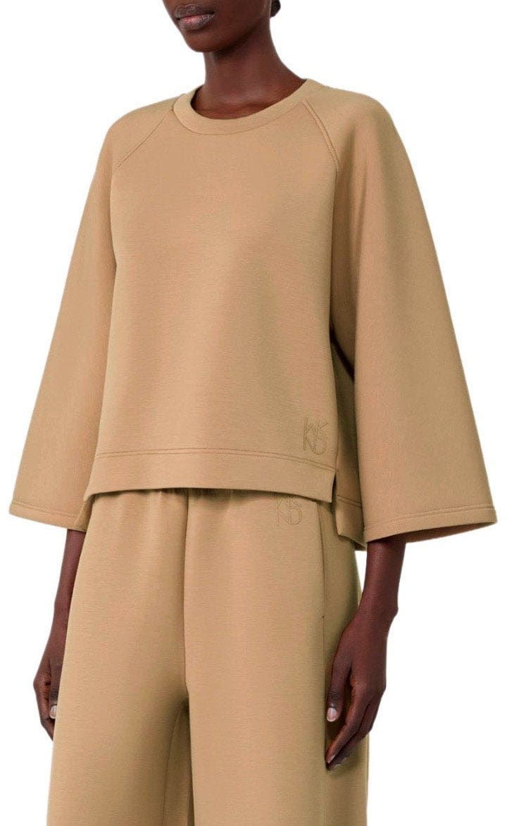 MAX MARA WEEKEND VASTO BEIGE SWEATSHIRT Bruin