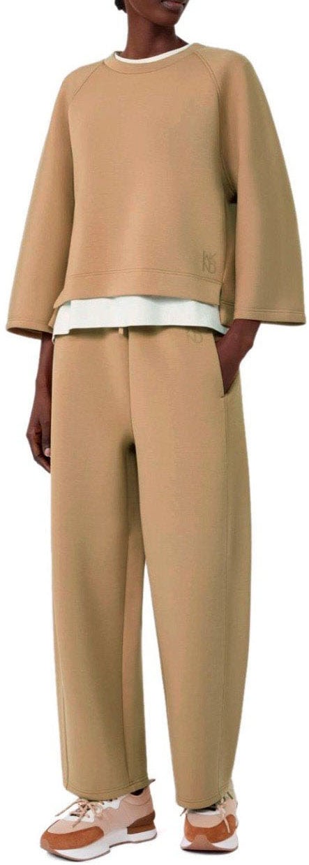 MAX MARA WEEKEND VASTO BEIGE SWEATSHIRT Bruin