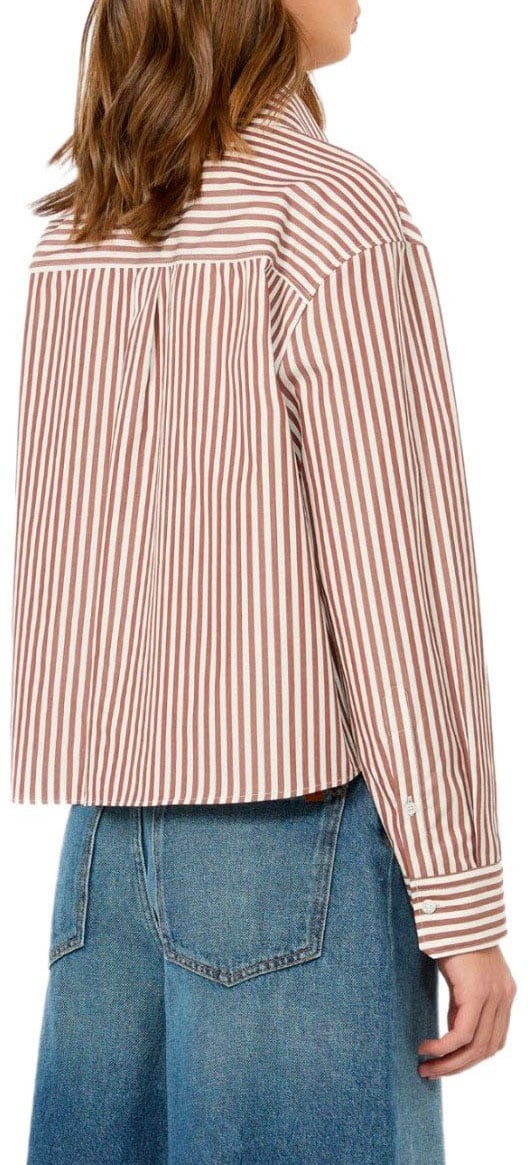 MAX MARA WEEKEND PANETTO WHITE AND STRIPED SHIRT Bruin