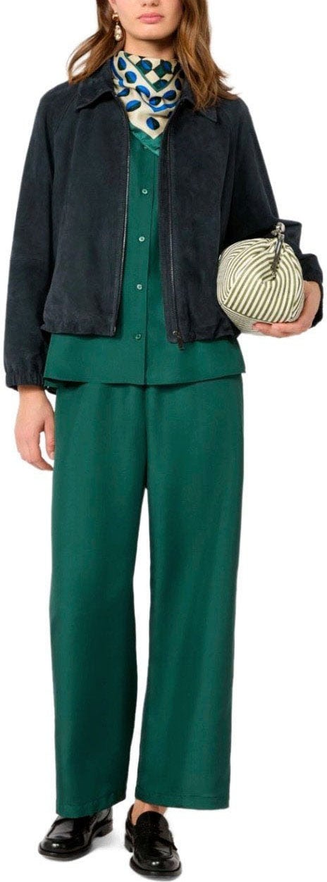 MAX MARA WEEKEND CRINE SHIRT Groen