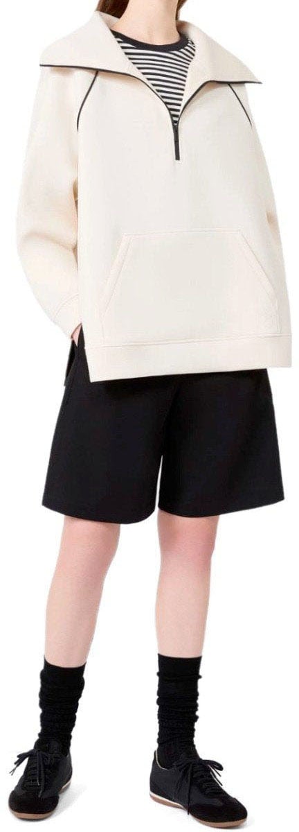 MAX MARA WEEKEND SALPA BERMUDA SHORTS Zwart