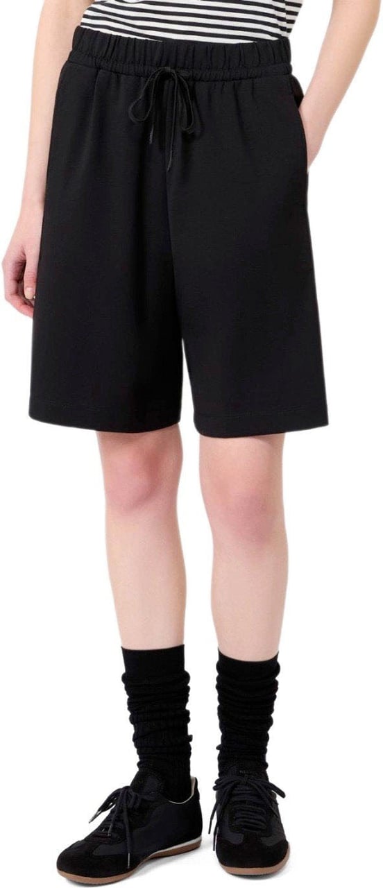 MAX MARA WEEKEND SALPA BERMUDA SHORTS Zwart
