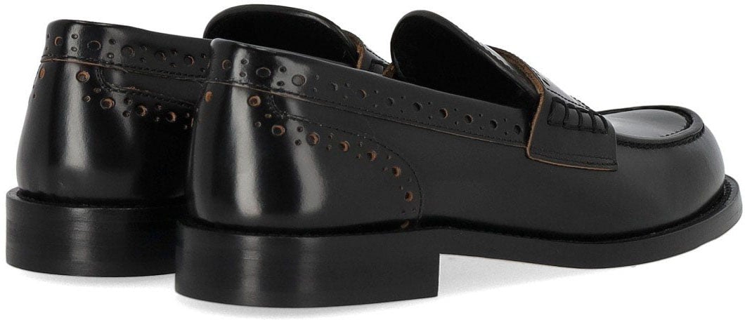 MAX MARA WEEKEND COLOMBA LOAFER Zwart