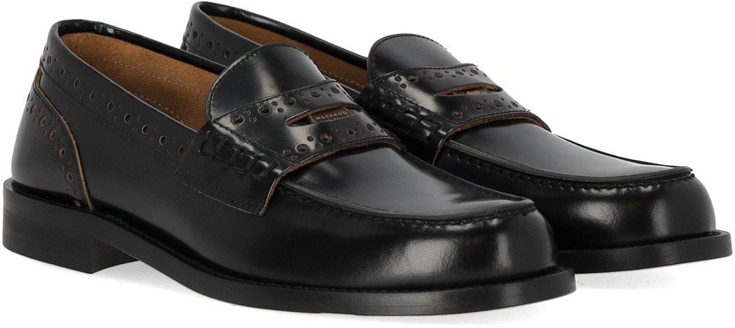 MAX MARA WEEKEND COLOMBA LOAFER Zwart