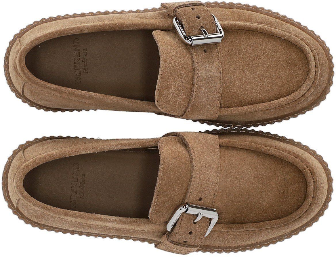 MAX MARA WEEKEND NAVETTA BEIGE LOAFER Bruin