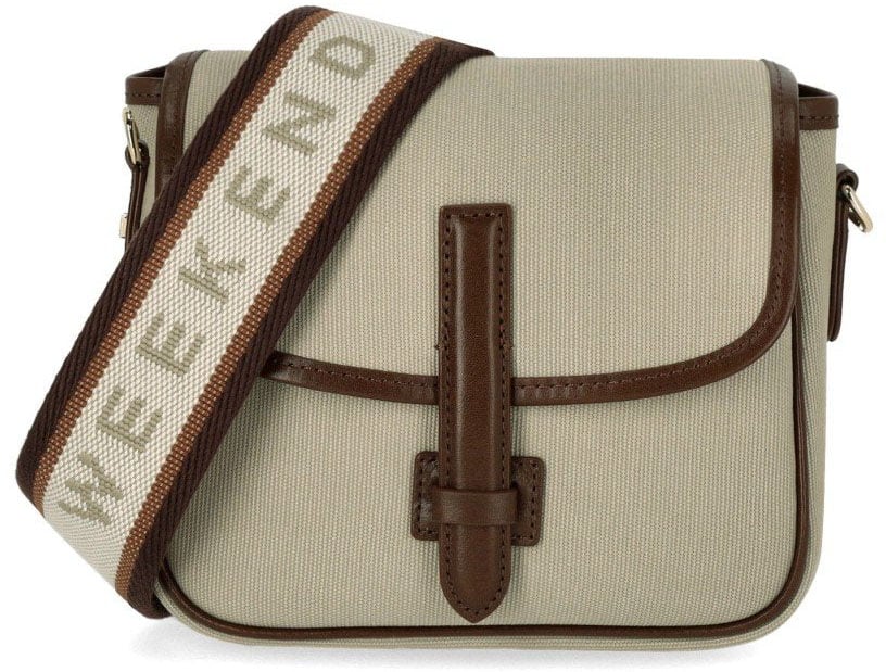 MAX MARA WEEKEND GAP CROSSBODY BAG Beige