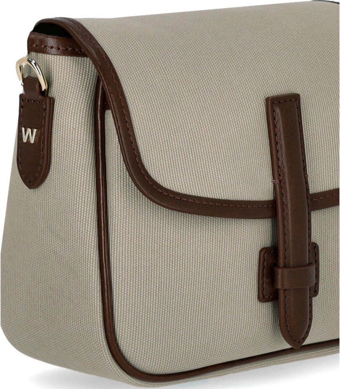MAX MARA WEEKEND GAP CROSSBODY BAG Beige