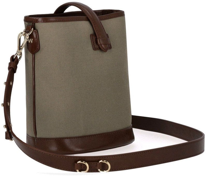 MAX MARA WEEKEND VASAIO MUD BUCKET BAG Beige