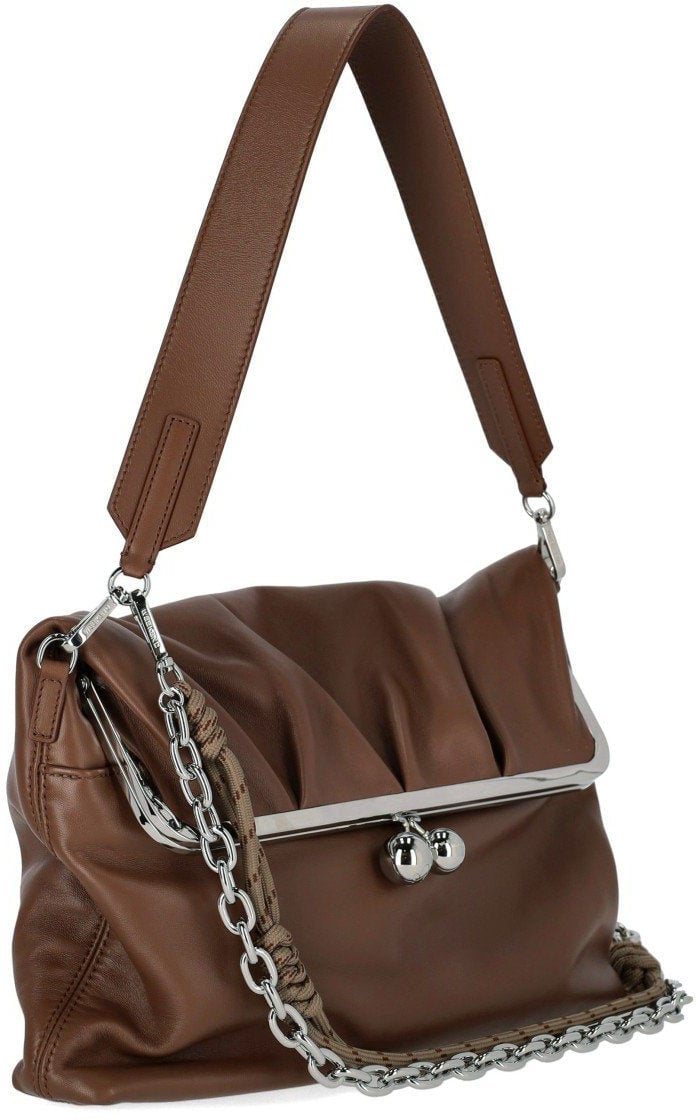 MAX MARA WEEKEND PASTICCINO SLALOM BAG Bruin