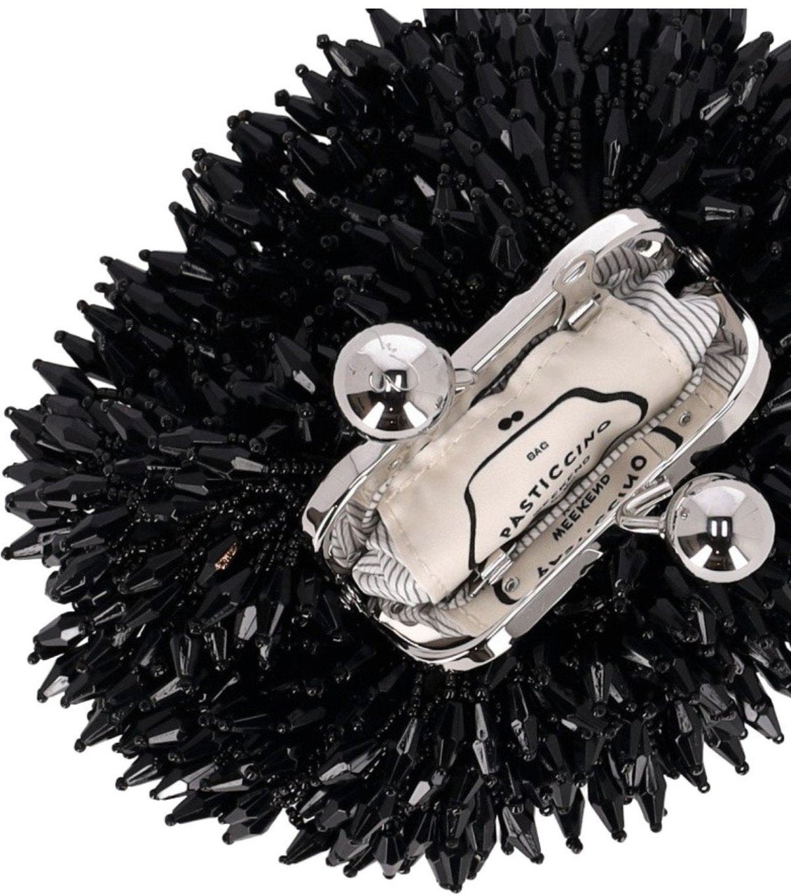 MAX MARA WEEKEND PASTICCINO ALFIO MINI CLUTCH BAG Zwart