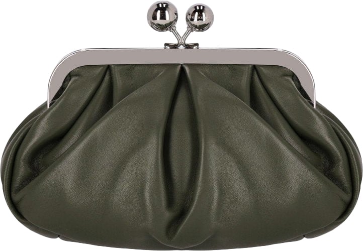MAX MARA WEEKEND PASTICCINO PRATI SMALL CLUTCH Groen