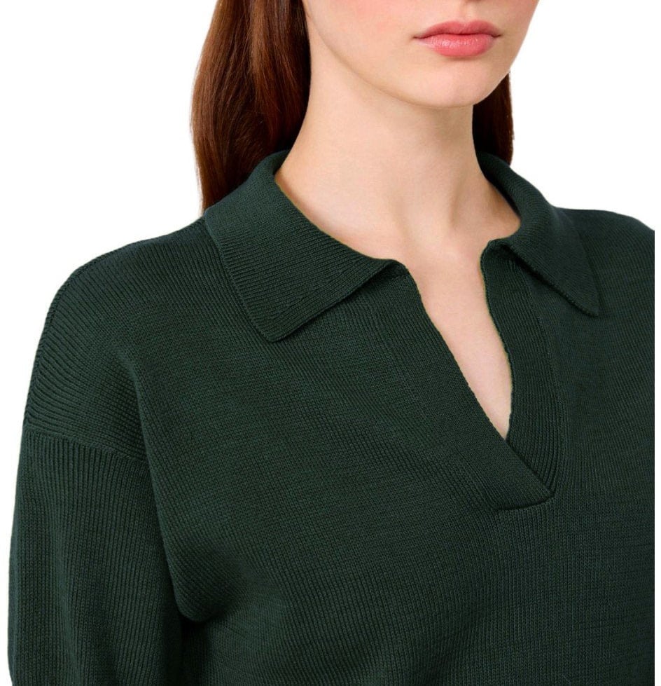 MAX MARA WEEKEND ALBERO POLO SHIRT Groen