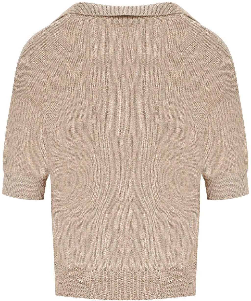 MAX MARA WEEKEND ALBERO POLO SHIRT Beige