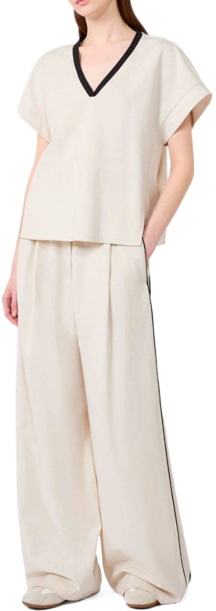 MAX MARA WEEKEND GODEZIA TROUSERS Wit