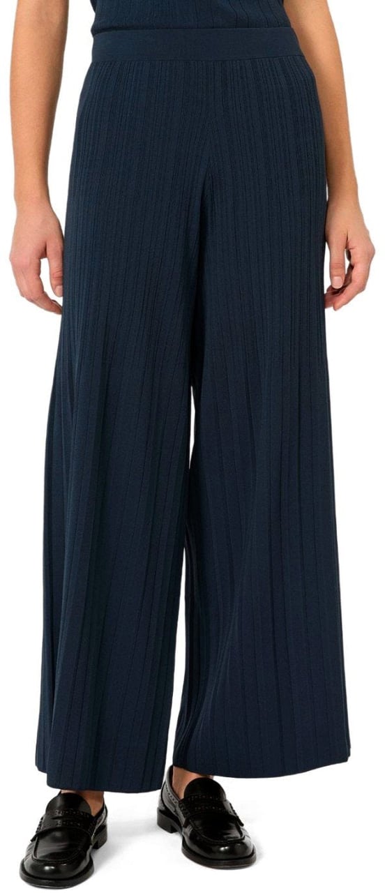 MAX MARA WEEKEND GARZA TROUSERS Blauw