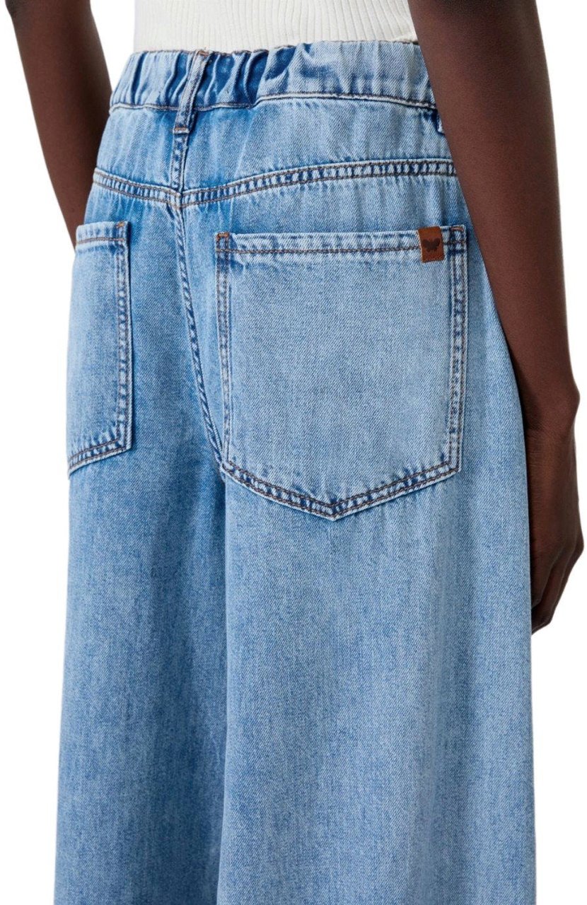 MAX MARA WEEKEND ZATTERA LIGHT-BLUE JEANS Blauw